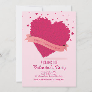 Valentijn Sprinkles Invitation Kaart
