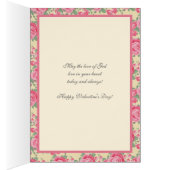 Valentijn St. Therese katholieke roze roze Religie (Binnen (Rechts))