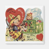  Valentijn Steer Magneet (Voorkant)