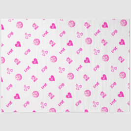 Valentijn Stempel omhoog! Tissuepapier