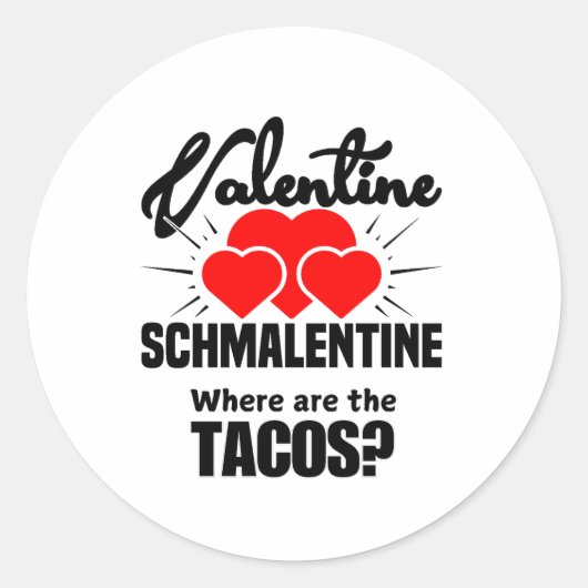 valentijn - sticker tegen valentijnskaarten (Voorkant)