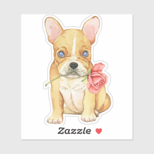 Valentijn Sticker van vinylvinyl (Vel)