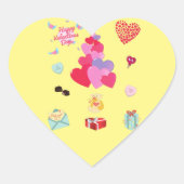 "VALENTIJN" STICKERS (Voorkant)