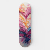 Valentijn Stralend Liefde Hart Splash Persoonlijk Skateboard (Voorkant)