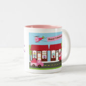 Valentijn Street Personalized Mug Tweekleurige Koffiemok (Voorkant rechts)
