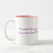 Valentijn Street Personalized Mug Tweekleurige Koffiemok (Links)