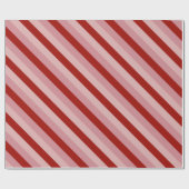  Valentijn Stripes Cadeaupapier (Vlak)