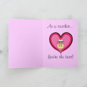 Valentijn Sweet Shoppe Teacher's Kaart (Binnen)