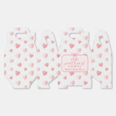 Valentijn Sweetheart Baby shower Favoriete Boxen Bedankdoosjes (Ongevouwen)