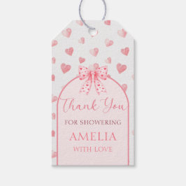 Valentijn Sweetheart Baby shower Gift Label Cadeaulabel