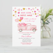 Valentijn Sweetheart Baby shower Kaart (Staand voorkant)