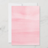 Valentijn Sweetheart Hearts Meisje Baby shower Kaart (Achterkant)