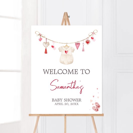 Valentijn Sweetheart Welkom Poster