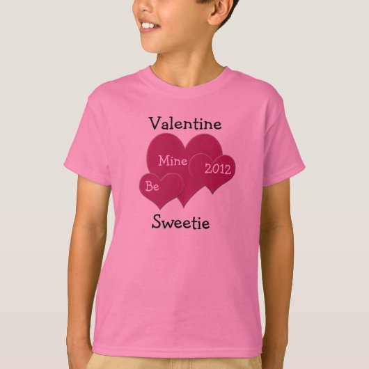 VALENTIJN SWEETIE T-SHIRT SJABLOON (Voorkant)