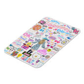 VALENTIJN SWIFT-GEÏNSPIREERD BEVESTIGINGEN BRIEFKA MAGNEET (Linkerzijde)