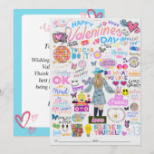 VALENTIJN SWIFT-GEÏNSPIREERDE KAART (Voorkant / Achterkant)