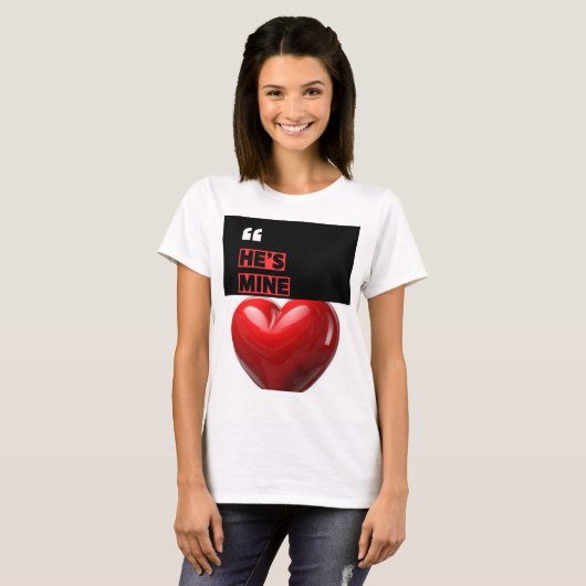 Valentijn t-shirt (Voorkant volledig)