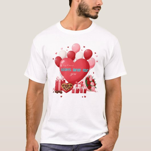 Valentijn T-Shirt (Voorkant)