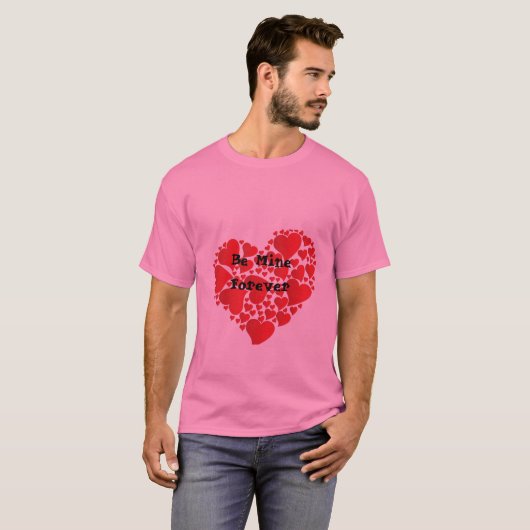Valentijn T-shirt show liefde (Voorkant volledig)