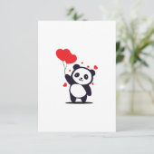 valentijn Taddy RSVP Kaartje (Staand voorkant)