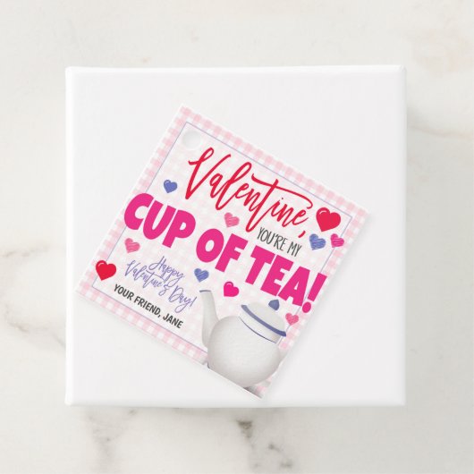 Valentijn Tea Gift Label (In situ)