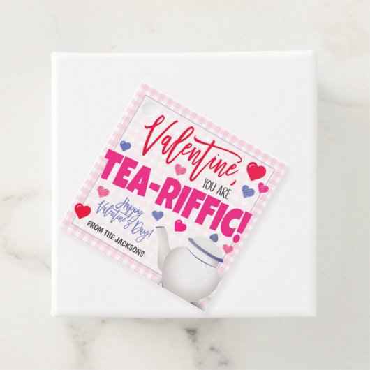 Valentijn Tea Gift Label (In situ)