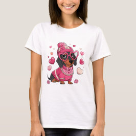 Valentijn Teckel Hond, Worstenhond T-shirt