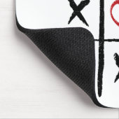 Valentijn Tic Tac Teen Harten Dag Muismat (Hoek)