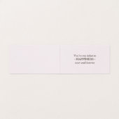 Valentijn Ticket True Love geeft één mini toe Kaart (Binnenkant ongevouwen)