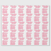 Valentijn Tip: Hakuna Matata Grappige Tekst Kunst  Cadeaupapier (Vlak)