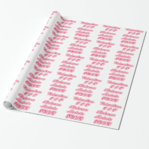 Valentijn Tip: Hakuna Matata Grappige Tekst Kunst  Cadeaupapier
