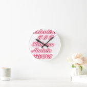 Valentijn Tip: Hakuna Matata Grappige Tekst Kunst Ronde Klok (Huis)