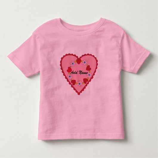  Valentijn Toddler T-shirt (Voorkant)