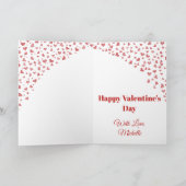 Valentijn Tortelduifjes Feestdagen Kaart (Binnen)