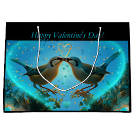 Valentijn Tortelduifjes Groot Cadeauzakje