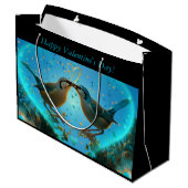 Valentijn Tortelduifjes Groot Cadeauzakje (Achterkant Gekanteld)