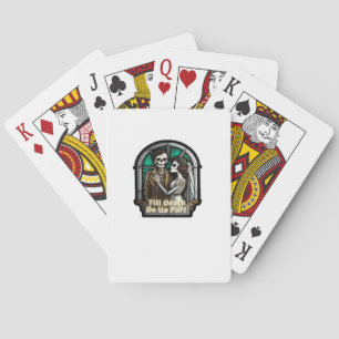 Valentijn tot de dood maakt deel uit van de klassi pokerkaarten