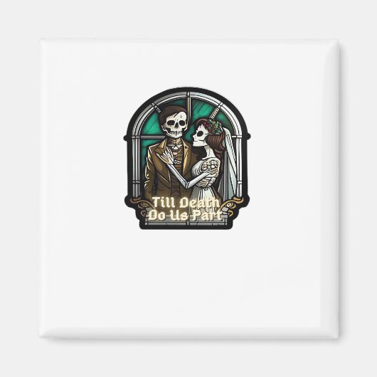 Valentijn tot de dood ons scheidt Klassiek Magneet (Voorkant)