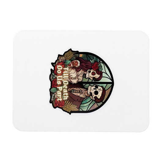 Valentijn tot de dood ons scheidt Klassiek Magneet (Horizontaal)