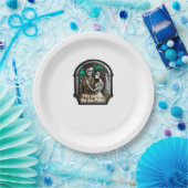 Valentijn tot de dood ons scheidt Klassiek Papieren Bordje (Feest)