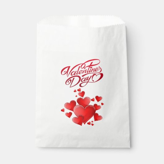 Valentijn Treat Bag Bedankzakje (Voorkant)