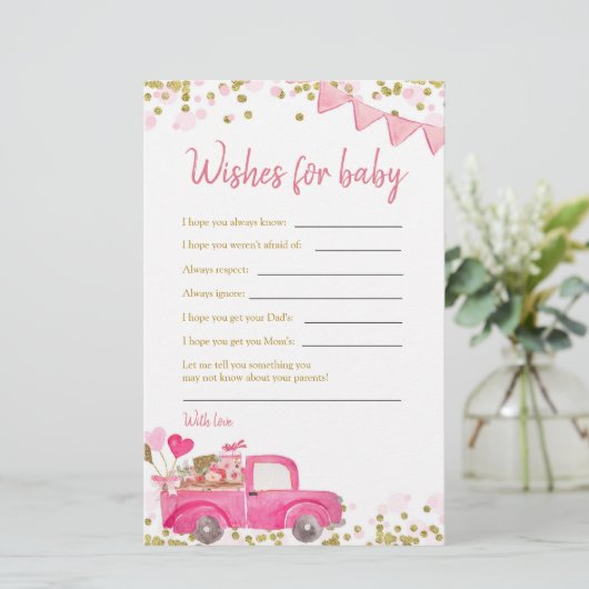 Valentijn Truck Swee wil Baby (Staand voorkant)