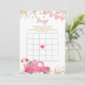 Valentijn Truck SweeBaby Bingo Game Kaart (Staand voorkant)