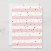 Valentijn Truck Sweeite Baby shower Invitation Kaart (Achterkant)