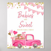Valentijn Truck SweeLieverd alstublieft een Treat  Poster (Voorkant)