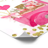 Valentijn Truck SweeLieverd Zeg geen Baby Poster (Hoek)