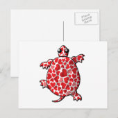 Valentijn Turtles Feestdagenkaart (Voorkant / Achterkant)