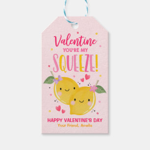 Valentijn U bent mijn hoofdplein Lemon klaslokaal Cadeaulabel