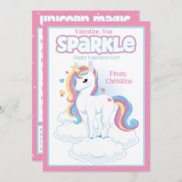 Valentijn U Sparkle Classroom Valentijnsdag Kaart