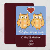 Valentijn uil hartigt de maffia kaart (Voorkant / Achterkant)